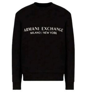 Armani Men Black Sweatshirt Size Medium